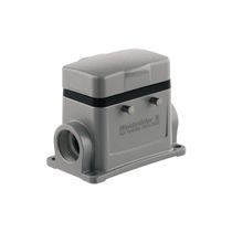 Base Tomada Multipolar Alta Com Tampa 10B HDC10BSDBO1M20G Weidmuller Conexel