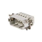Porta Contato Macho 10P 16A Hdc HDCHA10MC Weidmuller Conexel