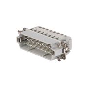 Porta Contato Macho 10P 16A HDCHA16MT Weidmuller Conexel