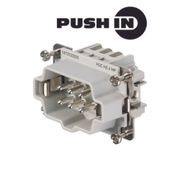 Porta Contato Macho 6P 24A Hdc HDCHE6MP Weidmuller Conexel