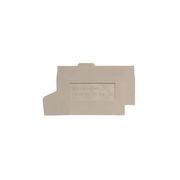 Tampa Conector Bgesc ZAP/TW ZDU/ZPE 2,5N/3AN Weidmuller Conexel