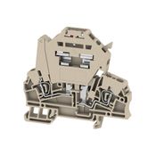 Conector Passagem Pa Bgesc Din 74Mm 250V 6,3A 2,5Mm2 Z Zsi2.5Ld ZSI2.5LD250AC Weidmuller Conexel
