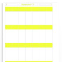 Etiqueta Pes Amarelo 26X68Mm 1695731687 Weidmuller Conexel