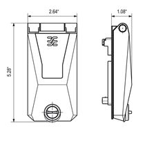 Frame Front Plastico Com Knob Ie-Fc-Sfp-Knob 1450510000 IEFCSFPKNOB Weidmuller Conexel