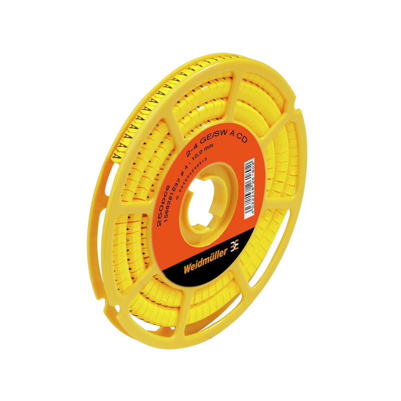 Anilha Pa66 Am 0,5-1,5Mm2 (O)/(0) W1 - Hellermann - Dimensional