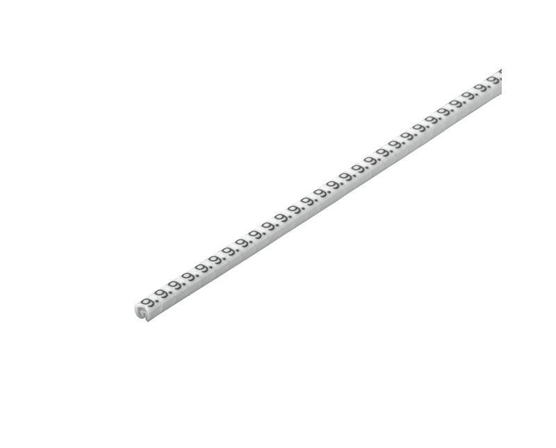 Identificador Cabo Pvc Branco Enc 3X 3,4Mm 9 CLIC023WSSW9CD Weidmuller ...