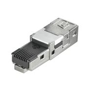 Conector Rj45 Macho Cat 6 Cinza IEPIRJ45FH Weidmuller Conexel