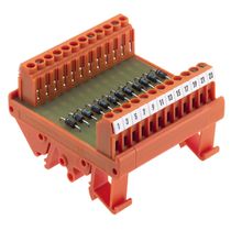 Matriz Trilho 12 250V 1A Rsd RSD 12 LP/LP Weidmuller Conexel