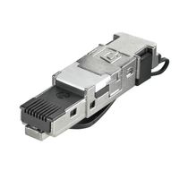Conector Rj45 Plugue Cat Cat6A IEPSRJ45FHBKB Weidmuller Conexel