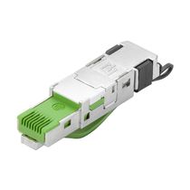 Conector Rj45 Plugue Cat Cat 5 IEPSRJ45FHBKP Weidmuller Conexel