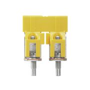Ponte Conectora Conector Cruzado Bipolar Wqv Amarelo WQV352 Weidmuller Conexel