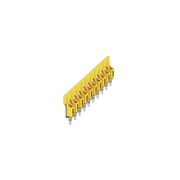 Ponte Conectora Conector Cruzado 10P Wqv Amarelo WQV3510 Weidmuller Conexel