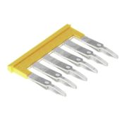 Ponte Conectora Conector Cruzado 6P Zqv 5,1Mm Amarelo ZQV2.5N6GE Weidmuller Conexel