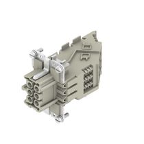 Porta Contato Fêmea 6P 16A 0,5-4Mm2 Hdc DSTVHEBR6S Weidmuller Conexel