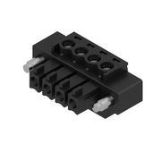 Conector Circuito Impulso Tetrapolar 300V 8A Preta Estan Bcz 3.81/ 4/180F BCZ 3.81/ 4/180F SN Weidmuller Conexel