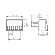 Conector Plug Bcz 3.81/05/180 Sn Or Bx 1940760000 BCZ3.8105180SNORBX Weidmuller Conexel
