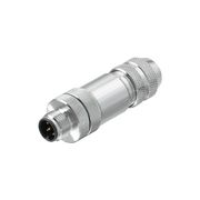 Conector Plug Saism-4/8S-M12 Tetrapolar D-Zf 1892120001 SAISM48SM124PDZF Weidmuller Conexel