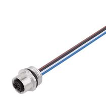Conector Sensor Fêmea Reto Tetrapolar M12 200Mm Saie-M12B-4-0.5U P9 SAIE-M12B-4-0.5U P9 0.75 Weidmuller Conexel