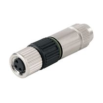 Conector Sensor Fêmea Reto M8 Tripolar 3P M8 SAIB3IDCM8SMALL Weidmuller Conexel