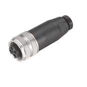 Conector Sensor Fêmea Reto Tetrapolar 4P 7/8" SAIB4978" Weidmuller Conexel
