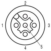 Conector Saie-M12B-5S-Lp-Hw-Pg9 1467780000 SAIEM12B5STLHWPG9 Weidmuller Conexel