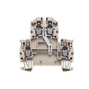Conector Passagem Parafuso Plástico Bgesc 800V 24A 2,5Mm2 Wdk 2.5 N WDK 2.5 N V WEMID Weidmuller Conexel