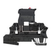 Conector Passagem Parafuso Led Vermelho Plástico Preto 6,3A 2,5Mm2 Wmf2.5Fu6 WMF2.5FU60150VSW Weidmuller Conexel