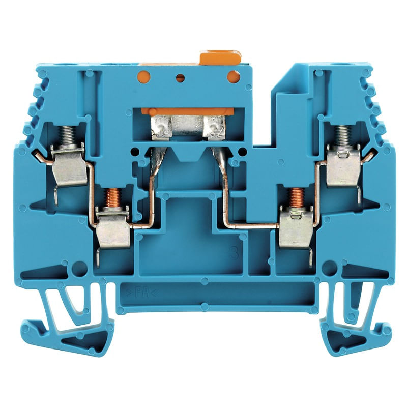 Conector Wtr2.5/Zz Wemid Azul Com Bucha 1039980000 Weidmuller Conexel ...
