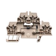 Conector Passagem Pa Bgesc Din 54Mm 500V 10A 2,5Mm2 Z ZDK2.5D6 Weidmuller Conexel