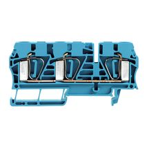 Conector Passagem Pa Azul Din 45,5Mm 800V 41A 6Mm2 Z ZDU63ANBL Weidmuller Conexel