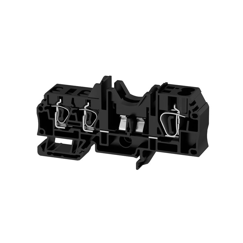 Conector Passagem Sem Led Plástico Preto 250V 57A 6Mm2 ZSI 2X6/4X2.5 ...