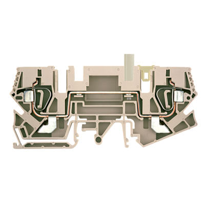 Conector Passagem Plástico Bgesc 800V 41A 6Mm2 ZTD 6/STB Weidmuller ...