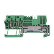 Conector Passagem Melam Verde E Amarelo 0,5-2,5Mm2 Ztpe ZTPE2.53AN1 Weidmuller Conexel