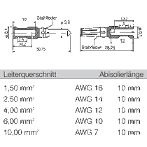 Conec Crimpador F 6Mm2 Para Tom Mult HDCCM3BM6.0AG Weidmuller Conexel