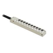 Caixa Sensores M8 Tripolar X4Vias SAI10F3PM8L10M Weidmuller Conexel