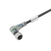 Patch Cord 4Par Com Conector M12 Preto 5M 1963940300 Weidmuller Conexel