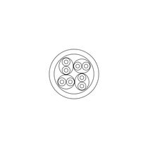 Cabo Rede Pvc 4X Verde IE7IC4X2XAWG231PVC Weidmuller Conexel