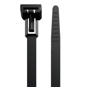 Abraçadeira Cabo Fix Pa6.6 Preto 7,5X200Mm 40Mm CBR2007.5BLACK Weidmuller Conexel