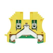Conector Passagem Terra Plástico Verde E Amarelo 300A 2,5Mm2 WPE2.5 Weidmuller Conexel