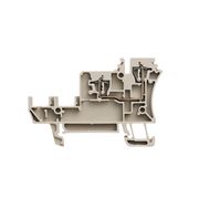 Conector Passagem Gramp Bgesc 250V 17,5A 1,5Mm2 ZIA1.53L1S Weidmuller Conexel