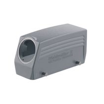 Carcaça Tomada Multipolar Alumínio Entrada Lat 8P HDC24BTSBU1PG21G Weidmuller Conexel