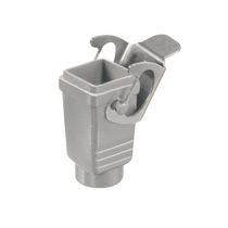 Carcaça Tomada Multipolar Alumínio HDC04AKOLU1PG11G Weidmuller Conexel