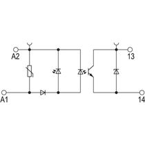 Acoplador Optica Tos 5Vdc/ 48Vdc 0,1A 8950700000 TOS5VDC48VDC0,1A Weidmuller Conexel