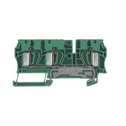 Conector Passagem Pa Verde E Amarelo 800V 4Mm2 ZPE43AN Weidmuller Conexel