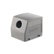 Carcaça Tomada Multipolar Alumínio Saida Lat 1Trav 10P M32 Hdc32Btsbu1M HDC32BTSBU1M32G Weidmuller Conexel