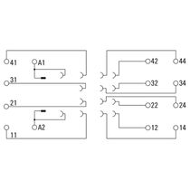 Base Para Relé Drm 4 Contatos Fs 4Co 7760056107 FS4CO Weidmuller Conexel