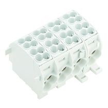 Bloco Distribuição Barra Tetrapolar 152A 1000V Czcl 1561800000 Weidmuller Conexel