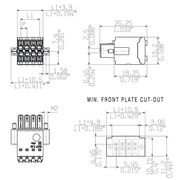 Conector B2Cf 3.50/20/180F Sn Bk Bx 1277940000 Weidmuller Conexel