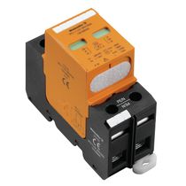 Dps Bipolar 230V 280V 25Ka Ip20 Preto E Laranja VPUI1LCF280V25KA Weidmuller Conexel