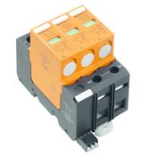 Dps Tripolar 230V 280V 12,5Ka Ip20 Preto E Laranja VPUI3R280V12,5KA Weidmuller Conexel